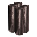 Low-Density Trash Bags | Boardwalk H8647HKKR01 43 in. x 47 in. 56 gal. 0.6 mil Low-Density Waste Can Liners - Black (100/Carton) image number 0