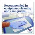 Cleaning Cloths & Wipes | Clorox Healthcare 31424 6.75 in. x 9 in. 1-Ply Individual Bleach Germicidal Wipes - Unscented White (6/Carton) image number 9