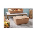 Food Containers & Lids | Pactiv Corp. NOB03KECTE 6.54 in. x 4-1/2 in. x 3.25 in. EarthChoice Tamper Evident OneBox Paper Box - Kraft (160/Carton) image number 2