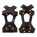 Footwear | Ergodyne 16754 Trex 6300 One Piece Slip-on Ice Cleats - Large Black (1-Pair) image number 0