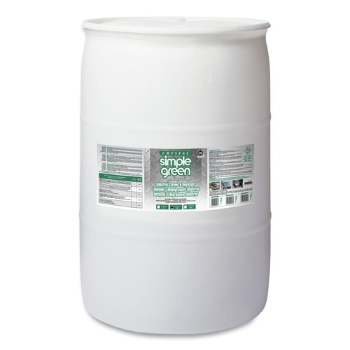 Industrial Cleaning Products | Simple Green 0600000119055 Crystal 55 Gallon Drum Industrial Cleaner/Degreaser image number 0