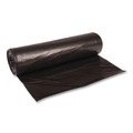 Low-Density Trash Bags | Boardwalk X8647XKKR01 43 in. x 47 in. 56 gal. 1.6 mil Recycled Low-Density Polyethylene Can Liners - Black (100/Carton) image number 0