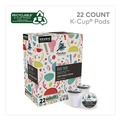 Coffee - Caffeinated | Caribou Coffee 5000368779 Bou Yah Light Roast K-Cup Pods (22/Box) image number 4