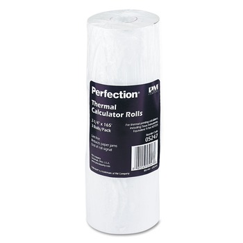 PRODUCTS | PM Company 5247 2.25 in. x 165 ft. Direct Thermal Printing Thermal Paper Rolls - White (3/Pack)