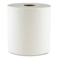 Perforated Roll & Hand Towels | Boardwalk 6700W 8 in. x 700 ft. 1 Ply Hard Wound Towel - White (6/Carton) image number 0