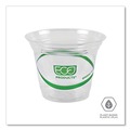 Cups | Eco-Products EP-CC9S-GS 9 oz. GreenStripe Renewable and Compostable Cold Cups - Clear (1000/Carton) image number 1