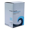 Straws/Stems/Sticks | Boardwalk BWKJSTW775S24 7.75 in. Wrapped Jumbo Plastic Straws - White/Red Stripe (400/Pack, 25 Packs/Carton) image number 2