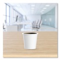 Cups | SOLO 374W-2050 4 oz Single-Sided Poly Paper Hot Cups - White (1000/Carton) image number 6