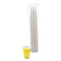 Cups | Boardwalk BWKTRANSCUP7CT 7 oz. Polypropylene Plastic Cold Cups - Translucent (100 Cups/Sleeve, 25 Sleeves/Carton) image number 1