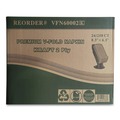 Dispenser Napkins | GEN VFN60002K 6.5 x 5 Premium Interfold Pop-Up Dispenser Napkin - Brown (6000/Carton) image number 3