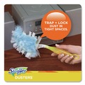 Dusters | Swiffer 21461BX Dust Lock Fiber Refill Dusters - Light Blue, Lavender Vanilla (10/Box) image number 4