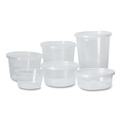 Food Containers & Lids | Fabri-Kal 000000000009505103 4.6 in. x 4.1 in. 24 oz. Microwavable Plastic Deli Containers - Clear (500/Carton) image number 2