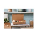 Food Containers & Lids | Pactiv Corp. NOB02KECTE 9 in. x 4.85 in. x 2 in. EarthChoice Tamper Evident OneBox Paper Box - Kraft (100/Carton) image number 2