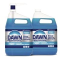 Dishwashing Detergents | Dawn Professional 80763059 1 gal. Manual Pot and Pan Dish Detergent with Pump - Original Scent (2/Carton) image number 0