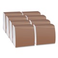 Dinner Napkins | Scott 98171 1-Ply 1/4-Fold 16-3/4 in. x 17 in. Dinner Napkins - White (4000/Carton) image number 4