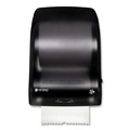 Towel Dispensers | San Jamar T7400TBK 15.25 in. x 13 in. x 10.25 in. Simplicity Mechanical Roll Towel Dispenser - Black image number 0