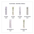 Disposable Forks | Eco-Products EP-S012-W Plantware 6 in. Fork Compostable Cutlery - White (1000/Carton) image number 3