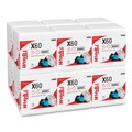 Perforated Roll & Hand Towels | WypAll 34865 X60 12.5 in. x 13 in. 1/4 Fold General Clean Cloths - White (76/Box, 12 Boxes/Carton) image number 0