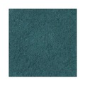 Floor Pads-Stripping | Boardwalk BWK4018GRE 18 in. Diameter Heavy-Duty Scrubbing Floor Pads - Green (5/Carton) image number 2