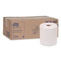 Perforated Roll & Hand Towels | Tork 8031600 7.5 in. x 630 ft. Universal Notched Hand Towel Roll - White (6 Rolls/Carton) image number 0