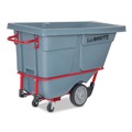 Carts & Trucks | Rubbermaid Commercial 2192465 0.5 cu yd BRUTE DURATILT Frame Tilt Truck Heavy Duty 1400 lb Capacity Gray image number 3