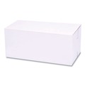 Bakery Boxes & Containers | SCT 1549 9 in. x 5 in. x 4 in. Standard Paper One-Piece Non-Window Bakery Boxes - White (250/Bundle) image number 0