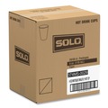 Cups | SOLO 374MS-0029 4 oz. Mistique Design Single Sided Poly Paper Hot Cups (1000/Carton) image number 0