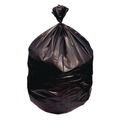 Low-Density Trash Bags | Heritage D5242TK 26 in. x 42 in. 0.9 mil. 30-Gallon Linear Low Density Can Liners - Black (200/Carton) image number 0