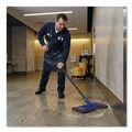 Floor Pads-Stripping | Boardwalk 7100151257 28 in. x 14 in. Deep Scrub Pads - Maroon (10/Carton) image number 4