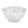 Food Containers & Lids | Eco-Products EP-SB32 32 oz. Renewable and Compostable Salad Bowls with Lids (150/Carton) image number 1