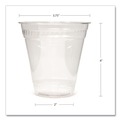 Cups | Fabri-Kal 000000000009502053 Kal-Clear 12 oz. to 14. oz Plastic PET Squat Cold Drink Cups - Clear (1000/Carton) image number 3