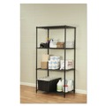 Racks & Shelving | Alera ALESW503624BL 36 in. x 24 in. x 72 in. NSF Certified Industrial Four-Shelf Wire Shelving Kit - Black image number 7