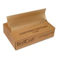 Paper Wraps | Bagcraft 16008 EcoCraft 8 x 10.75 Interfolded Soy Wax Deli Sheets (12/Carton) image number 1
