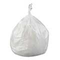 High-Density Trash Bags | Inteplast Group VALH4048N14 40 in. x 46 in. 45 gal. 12 mic High-Density Commercial Can Liners Value Pack - Clear (250/Carton) image number 2