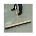 Handles & Braces | Boardwalk BWK119 0.5 in. x 12 in. Metal Handle Braces for 24 to 48 in. Floor Sweeps - Large image number 4