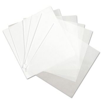 Marcal 8223 15 in. x 15 in. Deli Wrap Dry Waxed Paper Flat Sheets - White (3000/Carton)