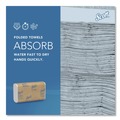 Perforated Roll & Hand Towels | Scott 01510 10.13 in. x 13.15 in. 1-Ply Essential C-Fold Towels - White (12 Packs/Carton) image number 5