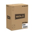 Cups | SOLO 420W-2050 20 oz. Single-Sided Poly Paper Hot Cups - White (15 Packs/Carton) image number 3