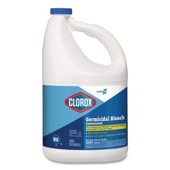 Clorox 30966 121 oz. Bottle Concentrated Germicidal Bleach - Regular