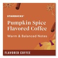 Coffee - Caffeinated | Starbucks 12412028 Coffee K-Cups - Pumpkin Spice (22/Box, 4 Boxes/Carton) image number 5