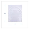 Resealable Bags | Boardwalk BWK2GALFZRBAG 13 in. x 15 in. 2 gal. 2.7 mil. Reclosable Food Storage Bags - Clear (100/Box) image number 4