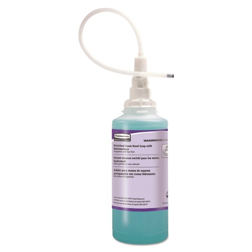 Soap Refills | Rubbermaid Commercial FG750517 800 ml Enriched Moisturizing Hand Soap Refill - Citrus Scent (4/Carton) image number 0