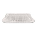 Food Containers & Lids | Handi-Foil 2059DL-1000 Plastic Dome Lids for 1-lb. Oblong Pans - Clear (1000/Carton) image number 2