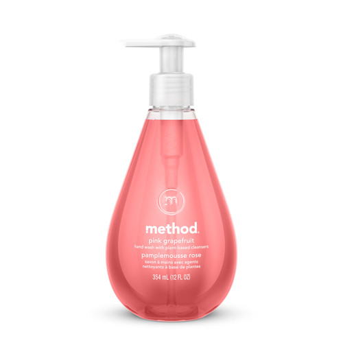 Hand Soaps | Method MTH00039 12 oz Gel Hand Wash - Pink Grapefruit Scent (6/Carton) image number 0