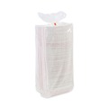 Food Containers & Lids | Boardwalk BWK30LAG300 3 lbs. Capacity Paper Food Baskets - Red/White (500/Carton) image number 3