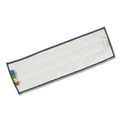 Mop Heads | Unger EF40M Excella 20 in. x 6 in. Reusable Mopping Pad - Gray with Color-Coding Tabs image number 2