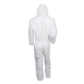 Hand Sanitizing Wipes | Ansell 49116 A20 Breathable Particle Protection Coveralls with Zip Closure - Triple Extra Large, White (20/Carton) image number 2