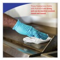 Cleaning Cloths & Wipes | WypAll 06280 X80 12 in. x 23.4 in. Kimfresh Antimicrobial Hydroknit Foodservice Towel - Unscented, White/Blue Stripe (150/Carton) image number 5