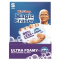 Sponges | Mr. Clean 80768099 4.6 in. x 2.3 in. 0.7 in. Thick Ultra Foamy Magic Eraser - White (20/Carton) image number 1