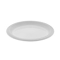Plates | Pactiv Corp. YMI9 8.88 in. Diameter Meadoware Ops Dinnerware Plate - White (400/Carton) image number 0